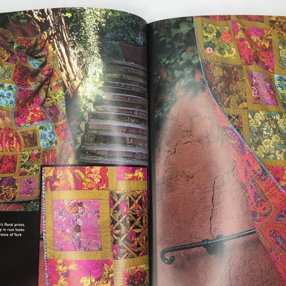 Kaffe Fassett's Quilts In The Sun Quilting Book Full Color Patterns Photographs - Picture 5 of 12